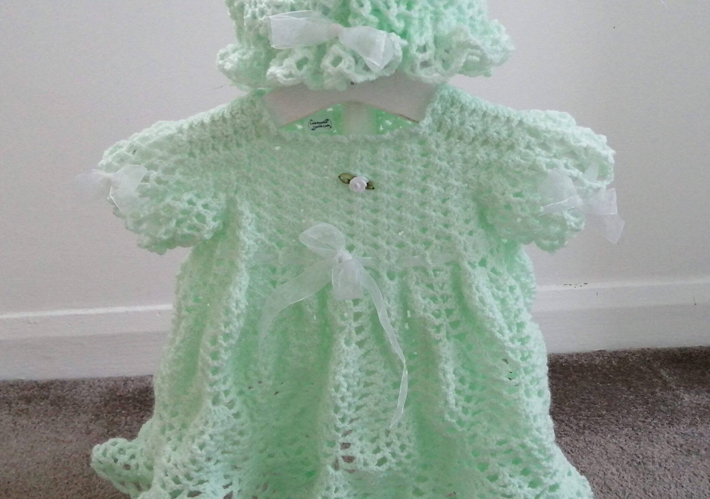 Pineapple Dress & Bonnet