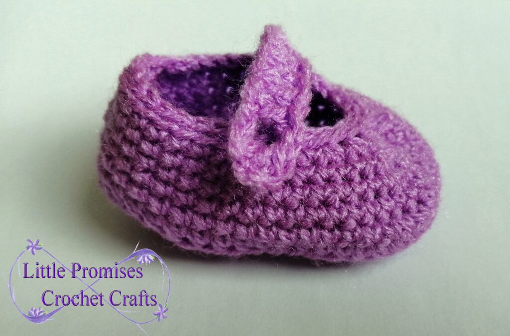 Quick & Easy Baby Booties - Finishing