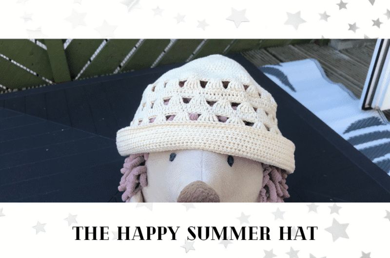 The Happy Summer Hat Banner Graphic