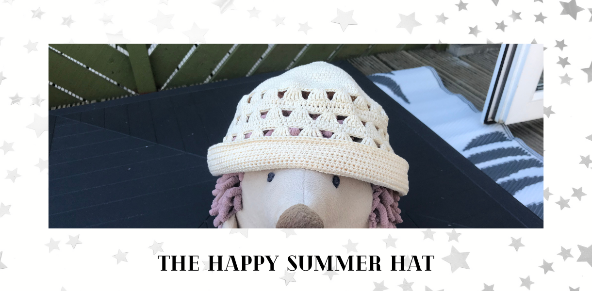 The Happy Summer Hat Banner Graphic