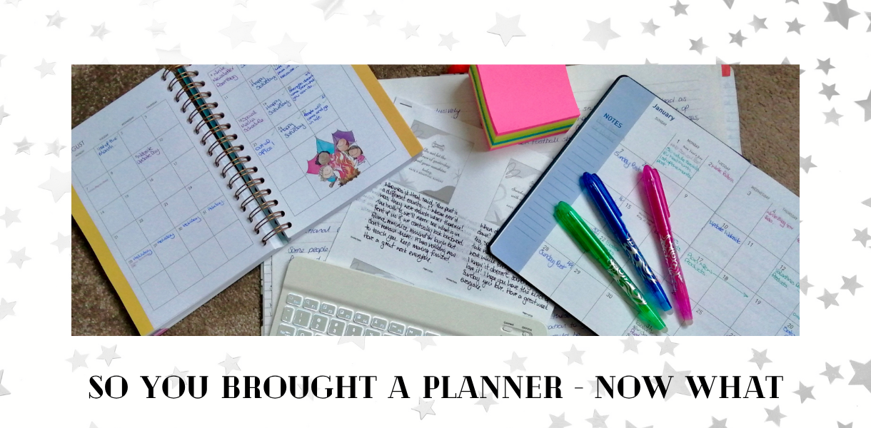 You Bought A Planner