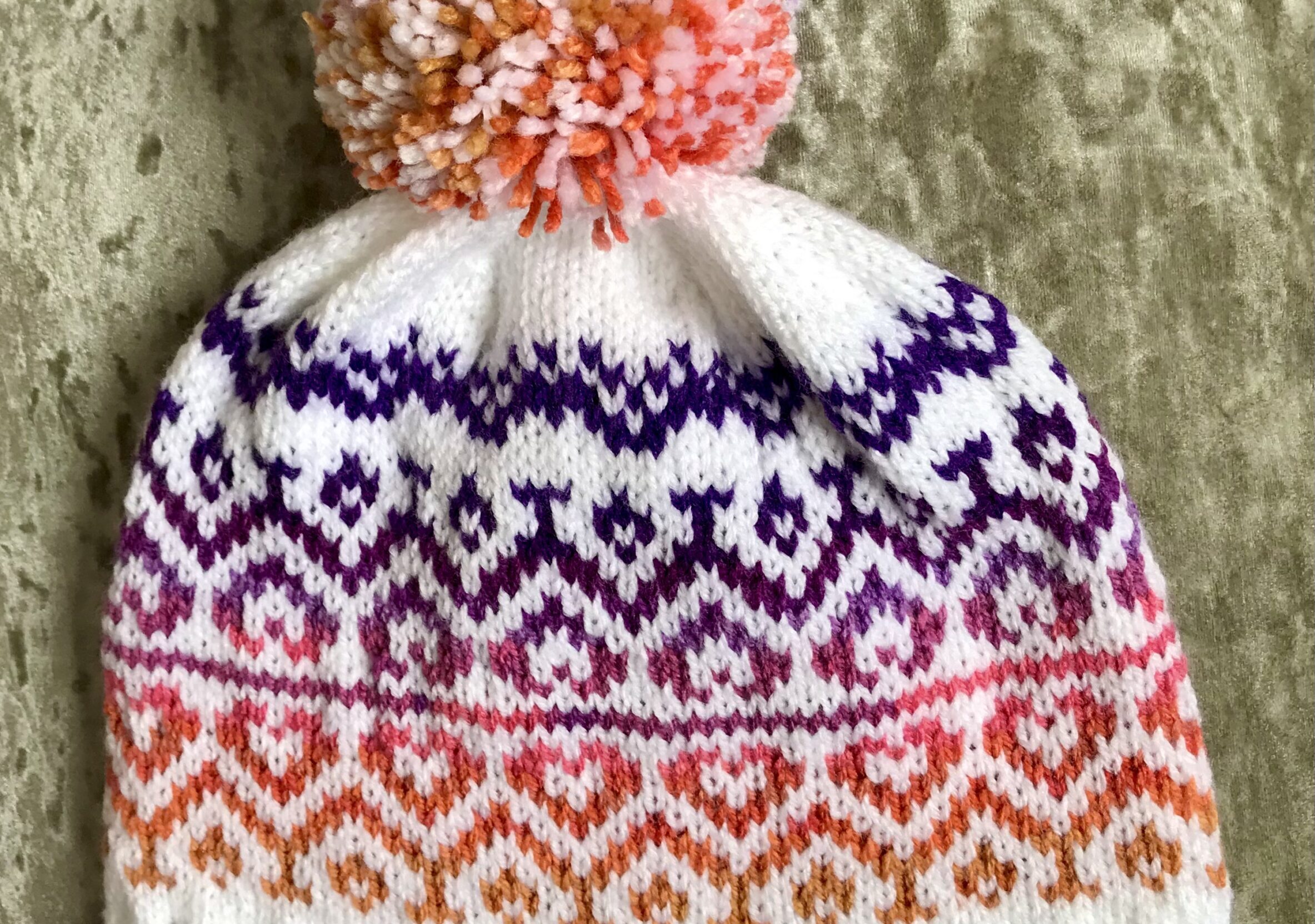 Hearts At Sunset Hat Hearts At Sunset Hat